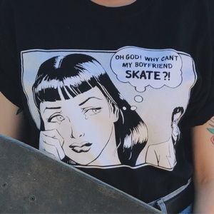 thrasher boyfriend skating shirt